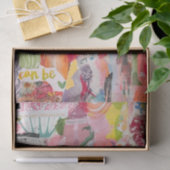 Bluepapier Collage Mixed Media Tissue Paper Seidenpapier (Geschenk)