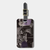 Blueplate Gepäckanhänger (Vorderseite vertikal)