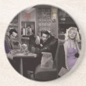 Blueplate Sandstein Untersetzer (Vorne)