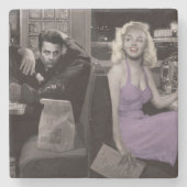 Blueplate Steinuntersetzer (Vorderseite)