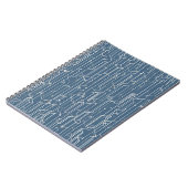 Blueprint Geometry Notebook - Sleek Design Notizblock (Linke Seite)