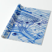 Blueprint Geschenkpapier (Ungerollt)