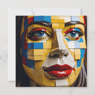 "Blueprint of Humanity" - ein kubistisches Portrai