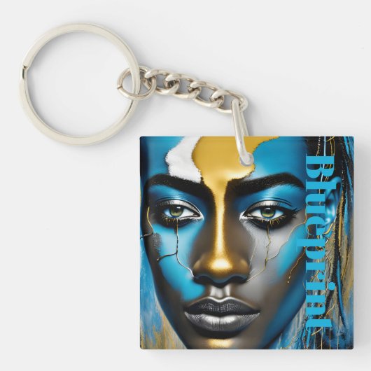 Blueprint Schlüsselanhänger (Vorderseite)