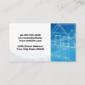 Blueprints | Arbeitsfahrzeug | Saat Visitenkarte (Rückseite)