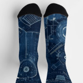 Blueprints Crew Socks Socken (Oben)