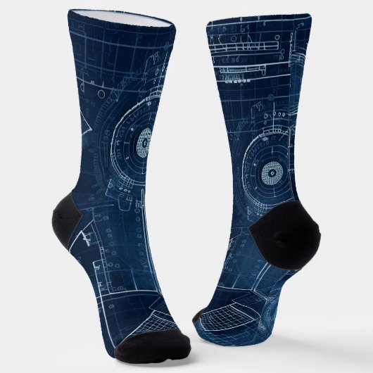 Blueprints Crew Socks Socken (Gewinkelt)