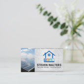 Blueprints | General Contractor  Visitenkarte (Stehend Vorderseite)