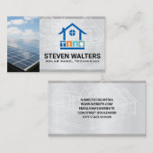 Blueprints | General Contractor  Visitenkarte (Vorne/Hinten)