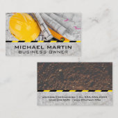 Blueprints | Hardhat | Konstruktion Visitenkarte (Vorne/Hinten)