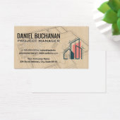 Blueprints | Holz | Architektenlogo (Schreibtisch)