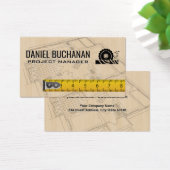 Blueprints | Holz | Tape Measure | Bau (Schreibtisch)