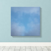 Bluer als Blue Leinwanddruck (Insitu (Holzboden))