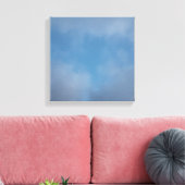 Bluer als Blue Leinwanddruck (Insitu (Wohnzimmer))