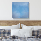 Bluer als Blue Leinwanddruck (Insitu (Schlafzimmer))