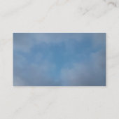 Bluer than Blue Visitenkarte (Rückseite)