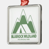 Bluerock Wildland Provincial Park Camping Ornament Aus Metall (Links)