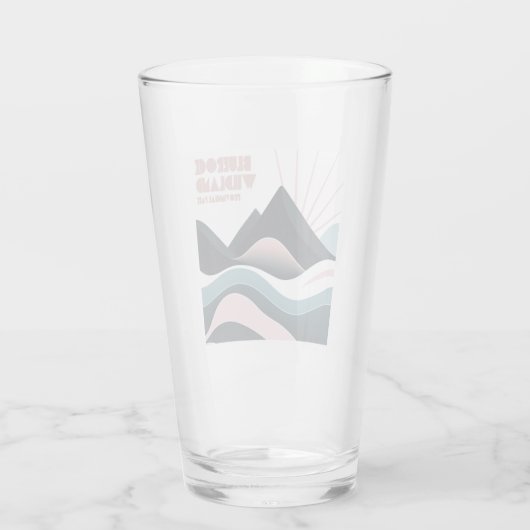 Bluerock Wildland Provincial Park Colored Hills Glas (Rückseite)