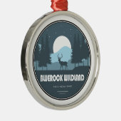 Bluerock Wildland Provincial Park Deer Ornament Aus Metall (Rechts)