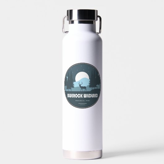 Bluerock Wildland Provincial Park Deer Trinkflasche (Vorne)