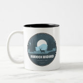 Bluerock Wildland Provincial Park Deer Zweifarbige Tasse (Links)
