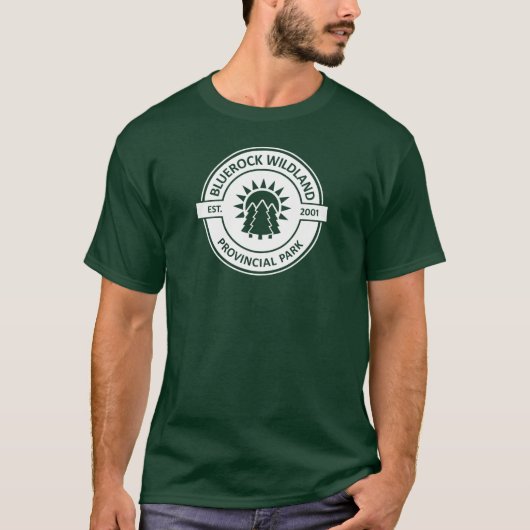 Bluerock Wildland Provincial Park T-Shirt (Vorderseite)