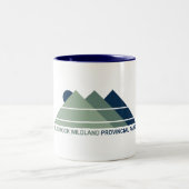 Bluerock Wildland Provincial Park Zweifarbige Tasse (Mittel)