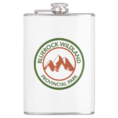 Bluerock Wildland Provinzialpark Flachmann (Vorderseite)