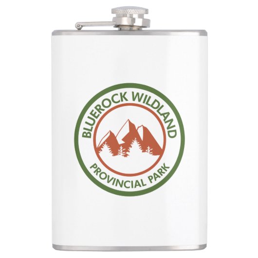 Bluerock Wildland Provinzialpark Flachmann (Vorderseite)