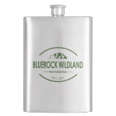 Bluerock Wildland Provinzialpark Flachmann (Vorderseite)