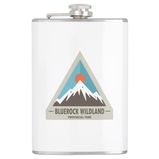 Bluerock Wildland Provinzialpark Flachmann (Vorderseite)