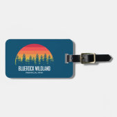 Bluerock Wildland Provinzialpark Gepäckanhänger (Vorderseite horizontal)