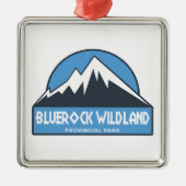 Bluerock Wildland Provinzialpark Ornament Aus Metall (Vorne)
