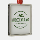 Bluerock Wildland Provinzialpark Ornament Aus Metall (Rechts)