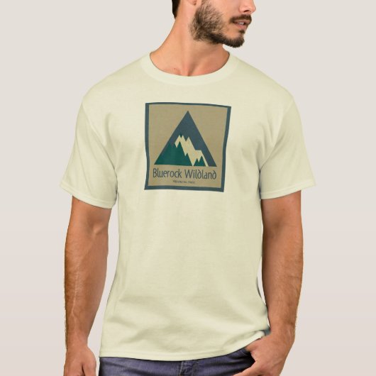 Bluerock Wildland Provinzialpark Rustic T-Shirt (Vorderseite)