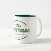 Bluerock Wildland Provinzialpark Zweifarbige Tasse (VorderseiteRechts)