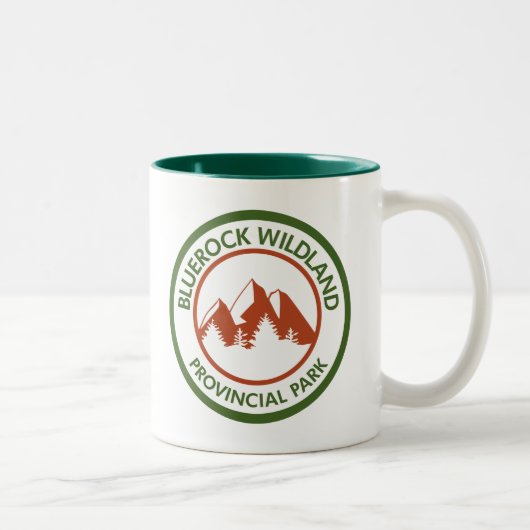 Bluerock Wildland Provinzialpark Zweifarbige Tasse (Rechts)
