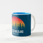 Bluerock Wildland Provinzialpark Zweifarbige Tasse (VorderseiteRechts)