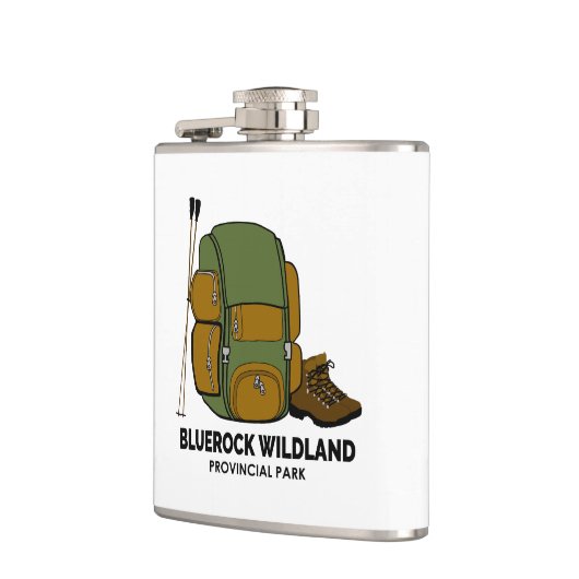 Bluerock Wildland Provinzpark Backpack Flachmann (Links)