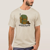 Bluerock Wildland Provinzpark Backpack T-Shirt (Vorderseite)