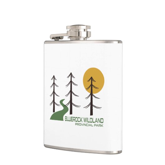 Bluerock Wildland Provinzparkplatz Flachmann (Links)