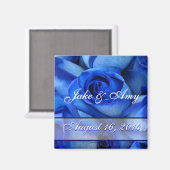 BlueRoses Couples Magnet anpassen (Vorderseite/Rückseite)