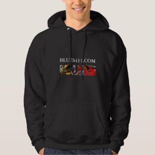 Blues411 Dunkelheit HoodieSlogan Hoodie