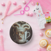 Blues am Montagmorgen Pappteller (Party)