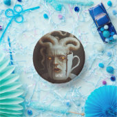 Blues am Montagmorgen Pappteller (Party)