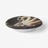 Blues am Montagmorgen Pappteller (Gewinkelt)