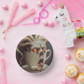 Blues am Montagmorgen Pappteller (Party)