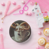 Blues am Montagmorgen Pappteller (Party)