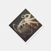 Blues am Montagmorgen Serviette (Ecke)