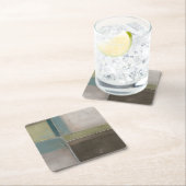 Blues an Dämmerung II Rechteckiger Pappuntersetzer (Vor Ort)